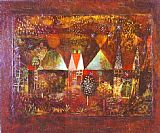 Paul Klee Nocturnal Festivity painting